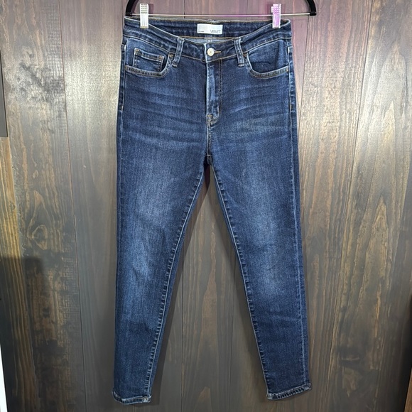 VERVET Denim - Vervet Skinny Jean Dark Wash Stretch Womens 29
